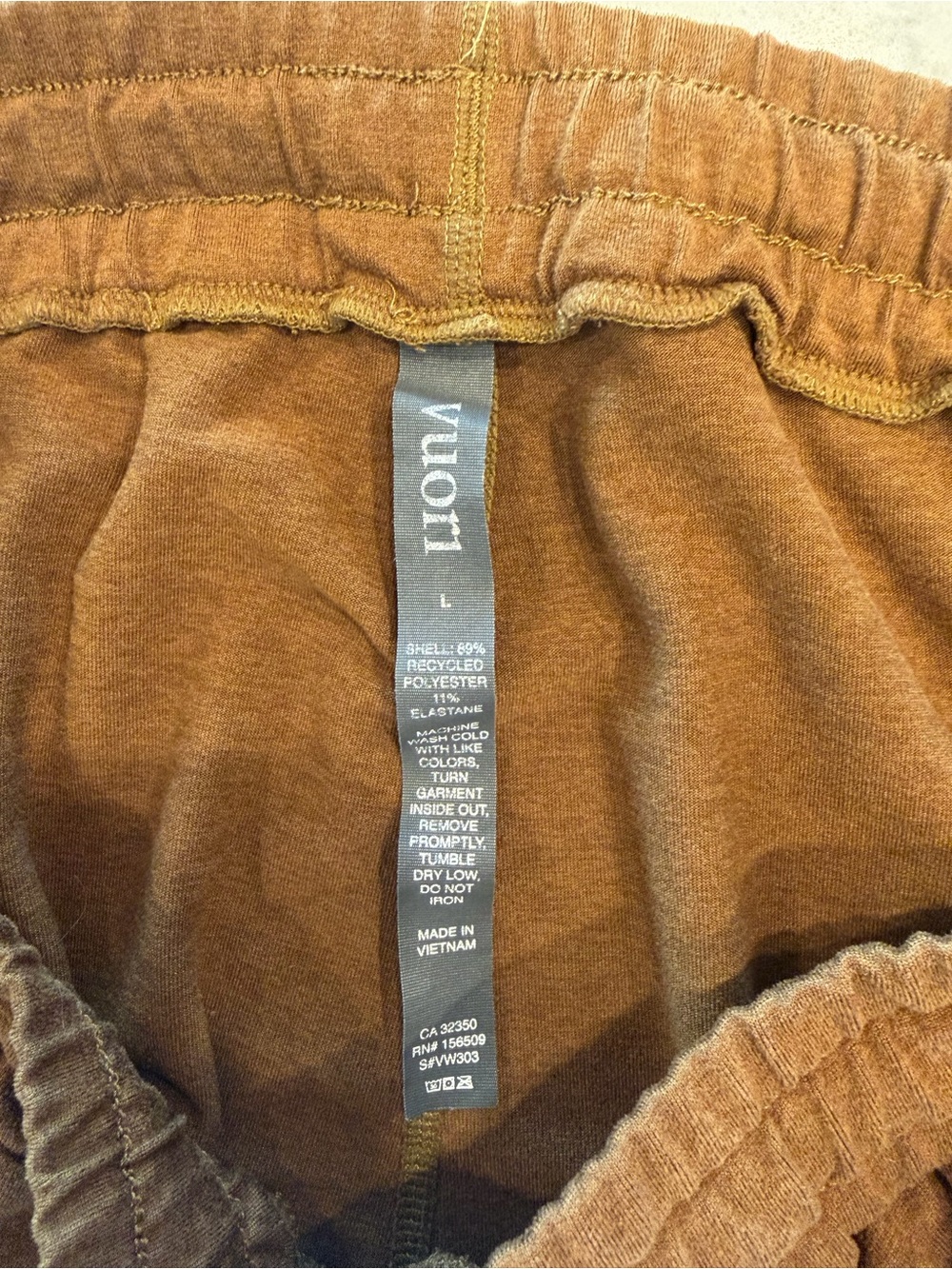 Vuori Brown Drawstring Jogger Pants - Picture 8 of 8